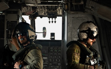 Helicopter Mine Countermeasures Squadron 15 Conducts Flight Operations