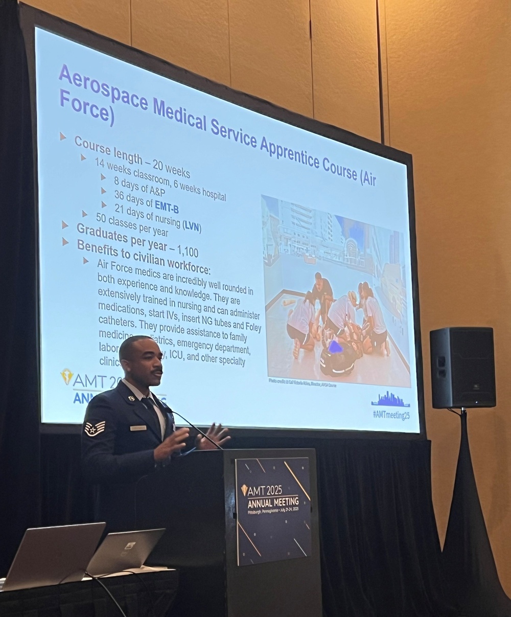 Team METC Highlights Military Medic Training at AMT Annual Meeting
