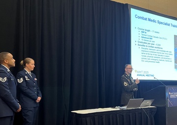Team METC Highlights Military Medic Training at AMT Annual Meeting