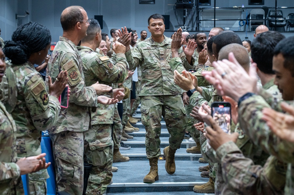 386th AEW Tech. Sgt. Release Party