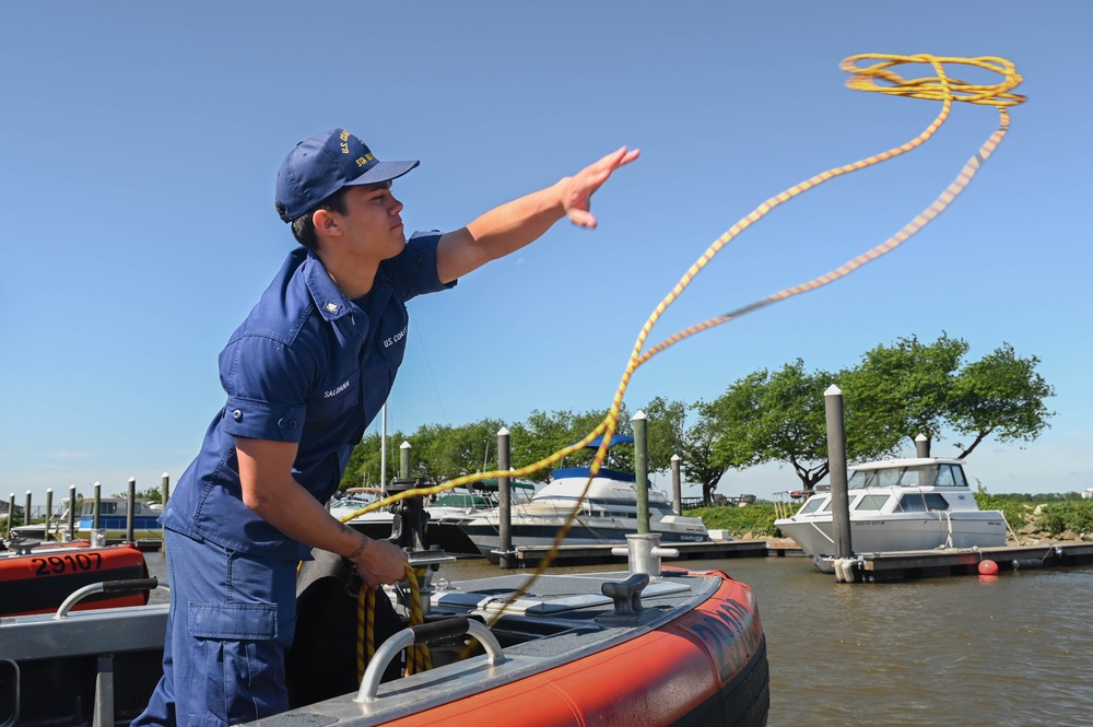 Coast Guard leads coordinated waterway security operations in DC