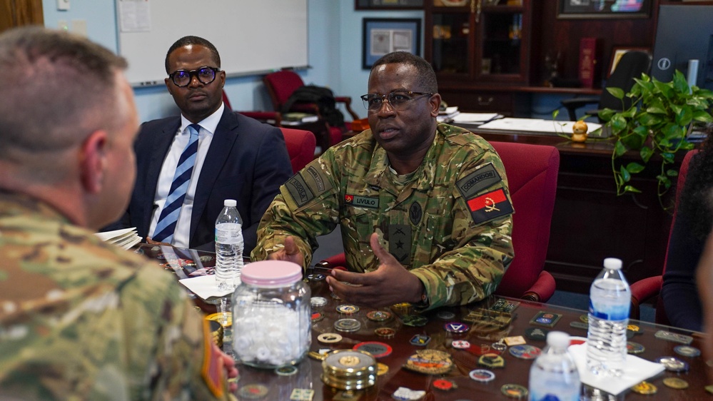 Ohio National Guard, Angolan representatives meet to discuss new state partnership