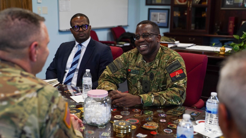 Ohio National Guard, Angolan representatives meet to discuss new state partnership