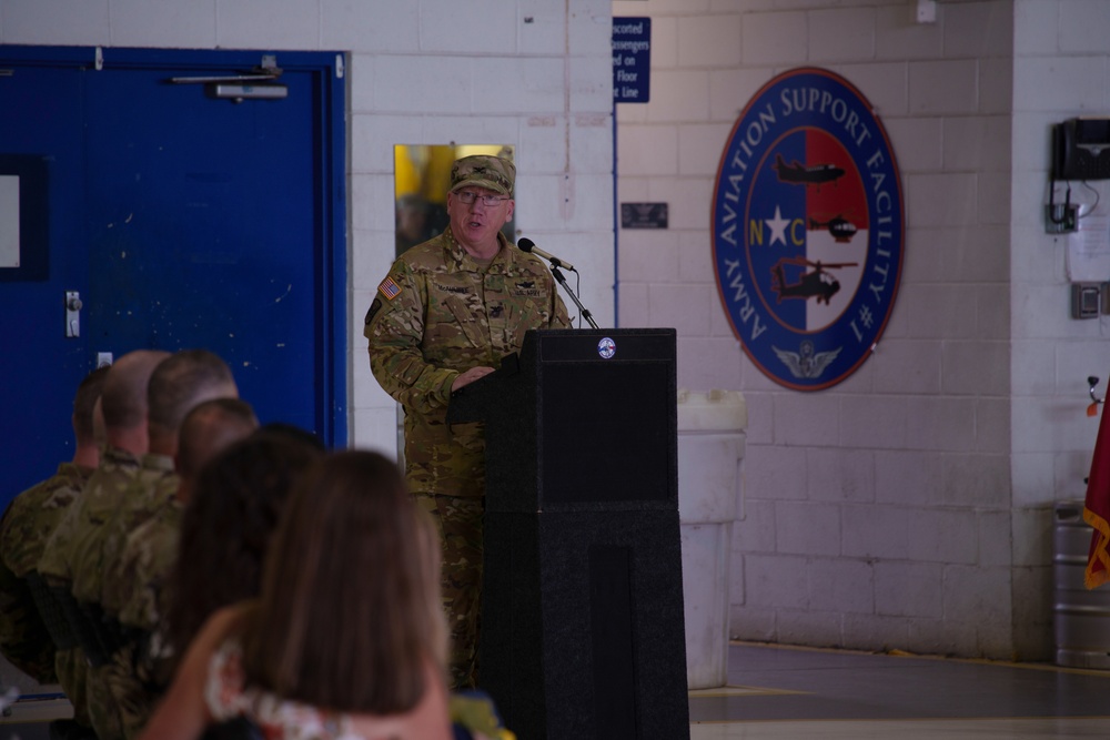 NCNG 449th Combat Aviation Brigade Welcomes New Commander