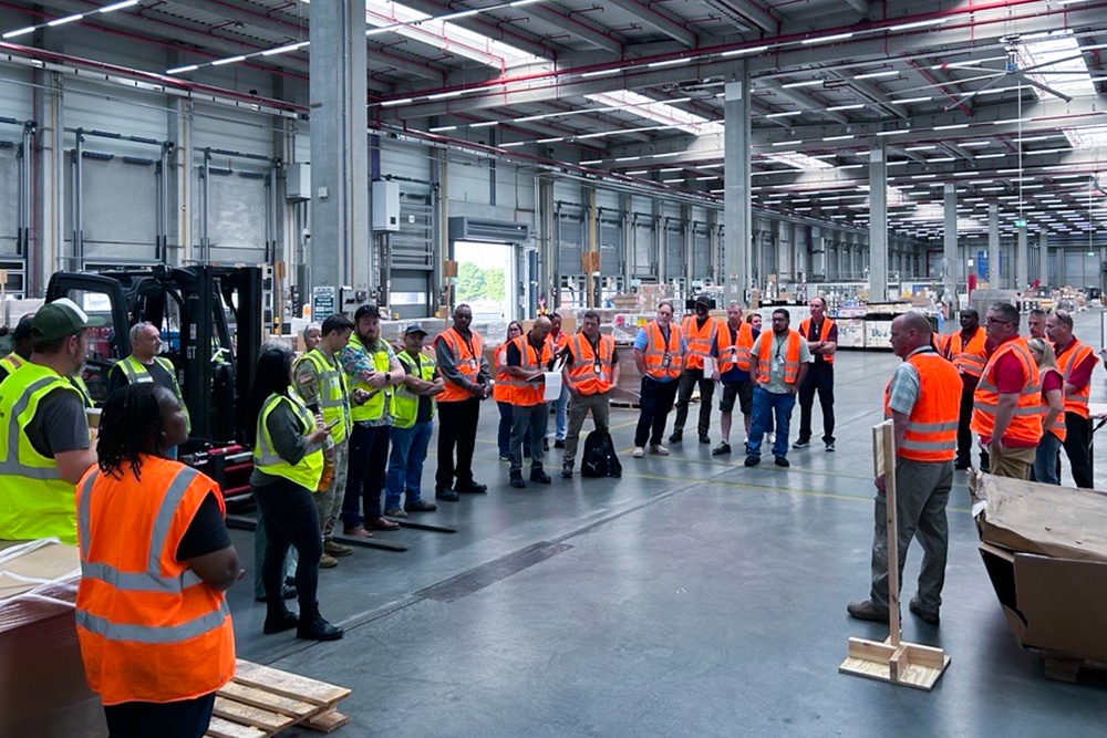 DLA Distribution Europe goes live with warehouse management system, optimizes logistics operations