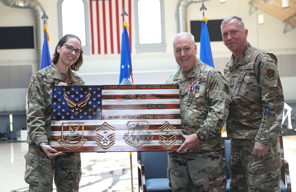Chief Master Sergeant John Gasiorek Retirement