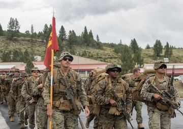 1st Bn., 5th Marines begin MTX 4-25 with conditioning hike   