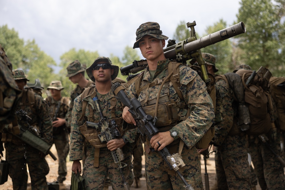 1st Bn., 5th Marines begin MTX 4-25 with conditioning hike   
