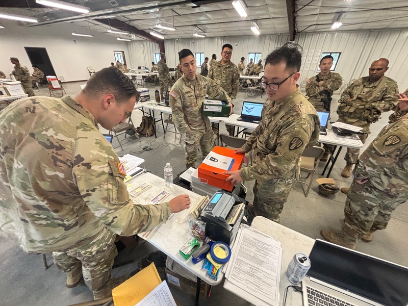 NY Army Guard finance Soldiers sharpen skills during Diamond Saber exercise
