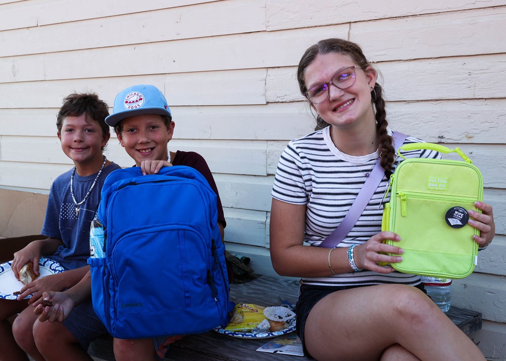 11th MEU and 1st MLG Back-to-School Event