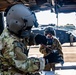 Pre-flight checks by a U.S. Army MH-60 Blackhawk crew