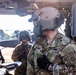 Pre-flight checks by a U.S. Army MH-60 Blackhawk crew