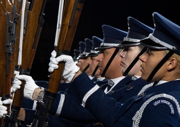 Air Force Drill Team performs at 75th Edinburgh Tattoo