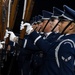 Air Force Drill Team rehearses for 75th Edinburgh Tattoo