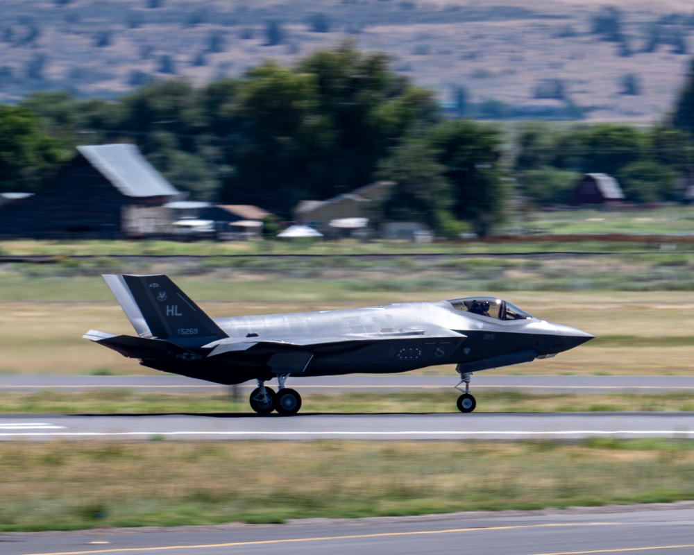 F-35A Demo Team at Wings &amp; Eagles