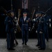 Air Force Drill Team rehearses for 75th Edinburgh Tattoo