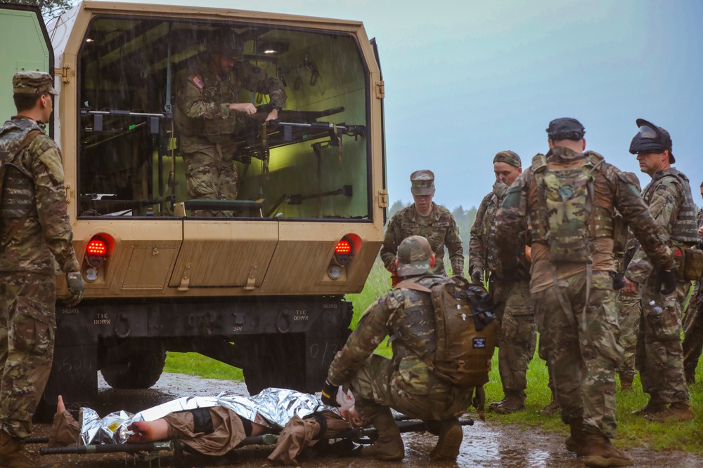 Minnesota Air National Guard Conducts Tactical Combat Casualty Care Training at Camp Ripley