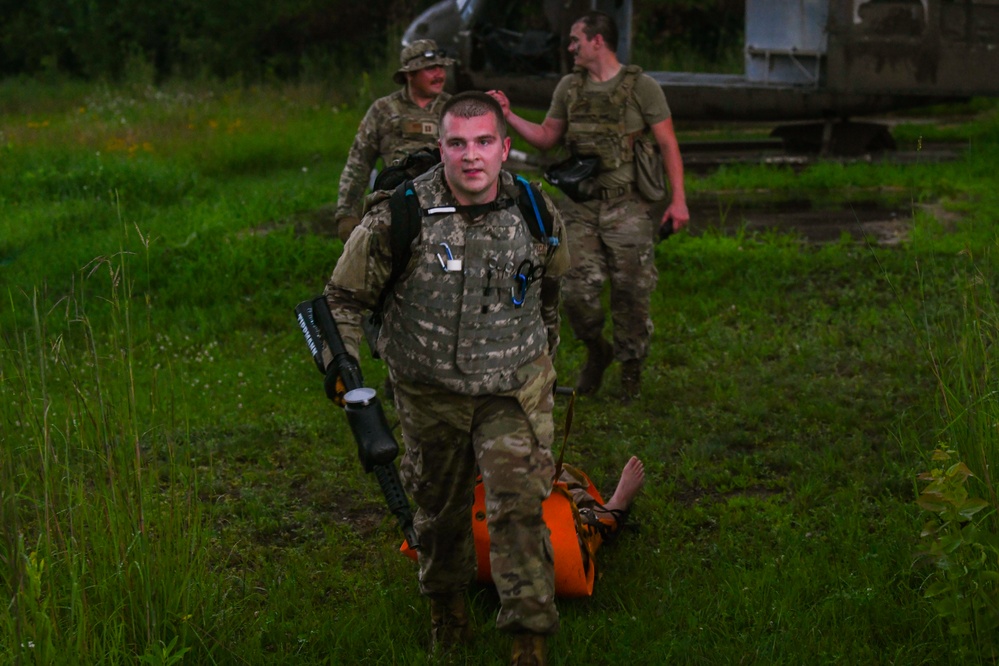Minnesota Air National Guard Conducts Tactical Combat Casualty Care Training at Camp Ripley