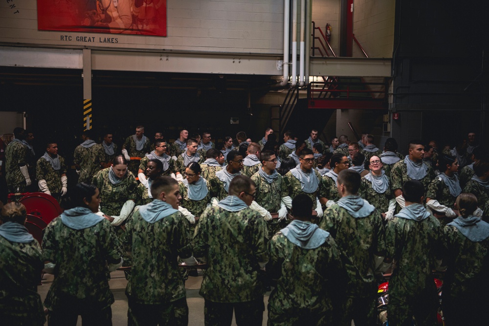 Firefighting Training at Boot Camp