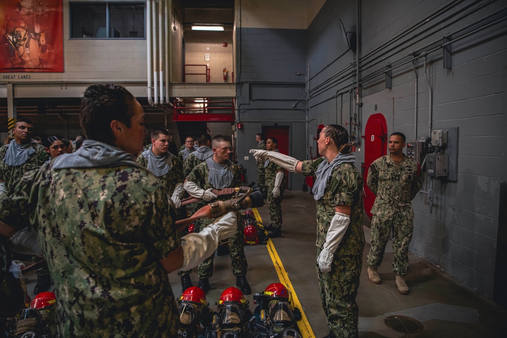 Fire Fighting Training at Boot Camp
