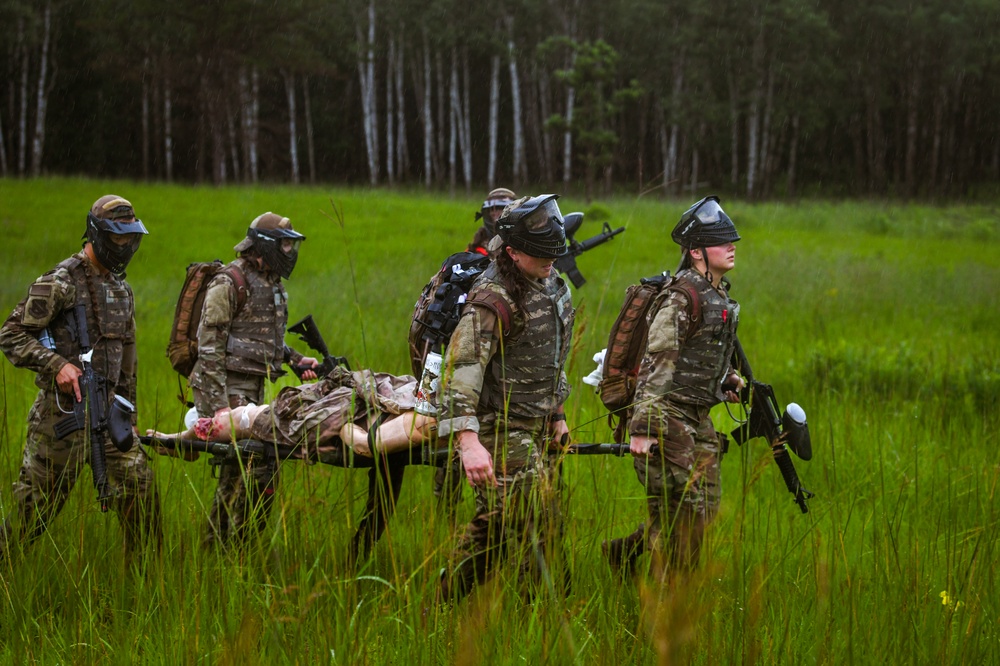 Minnesota Air National Guard Conducts Tactical Combat Casualty Care Training at Camp Ripley