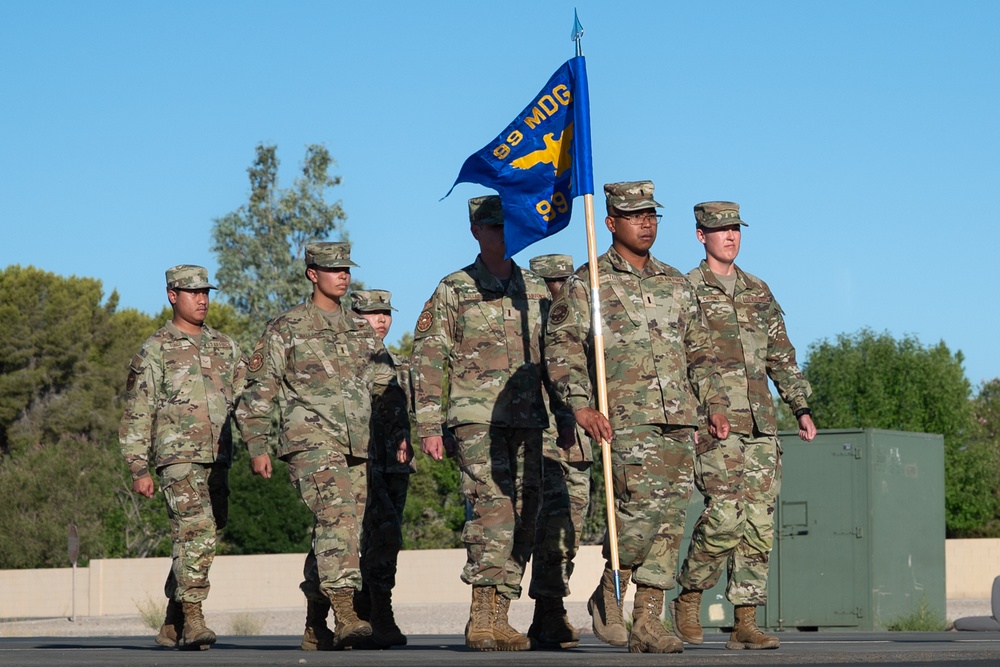 99th Medical Group drill competition