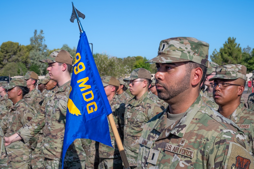 99th Medical Group drill competition
