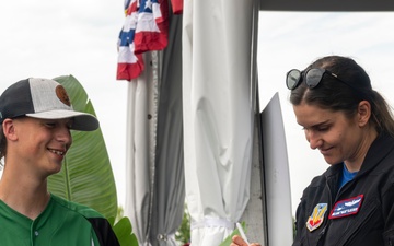 F-35A Demo Team at Oshkosh