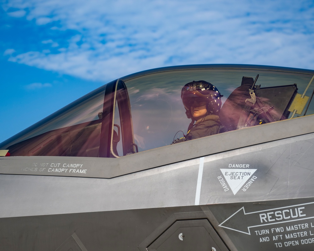 F-35A Demo Team at Oshkosh