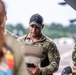 Mission briefing ahead of air assault mission