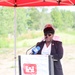 Glenwood Stormwater Ribbon Cutting for USACE, Chicago District