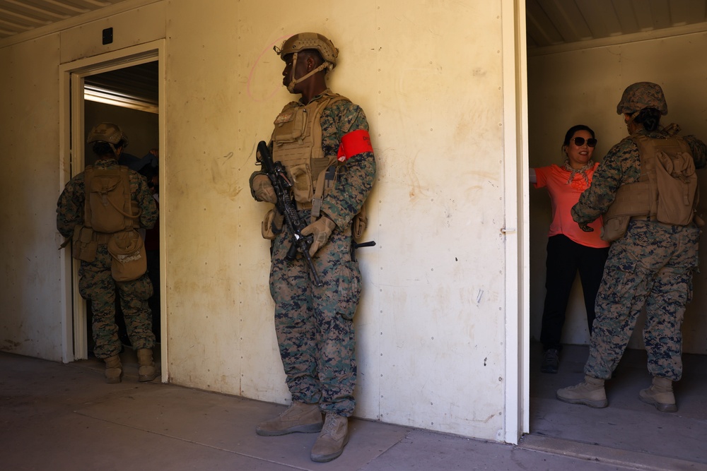 CLB-11 conducts a non-combatant evacuation during a MCCRE