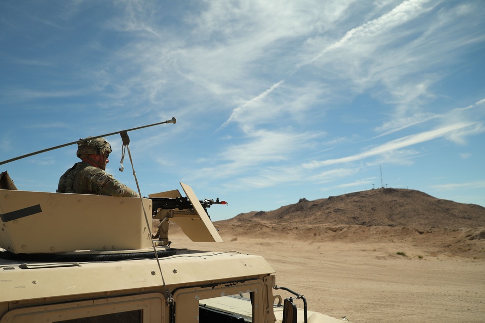 Maryland Army National Guard holds security at NTC
