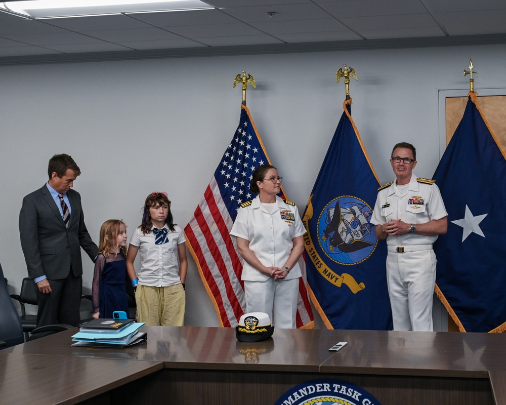 Rear Adm. Erin Acosta Frocking Ceremony