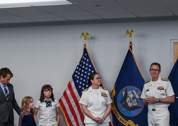 Rear Adm. Erin Acosta Frocking Ceremony