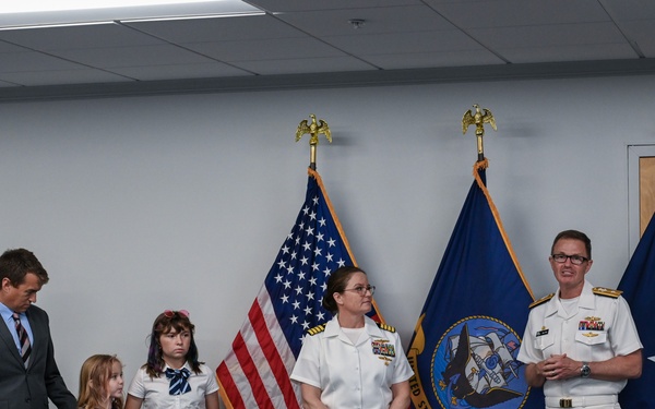 Rear Adm. Erin Acosta Frocking Ceremony