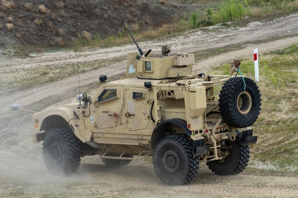 Task Force Muleskinner Soldiers Complete Convoy Protection Platform Gunnery Qualification