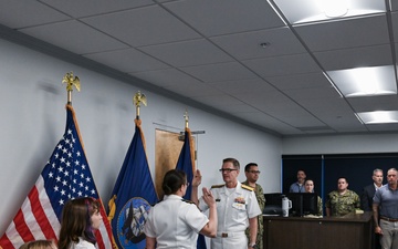 Rear Adm. Erin Acosta Frocking Ceremony