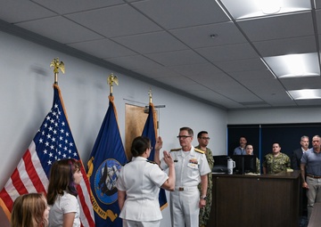 Rear Adm. Erin Acosta Frocking Ceremony