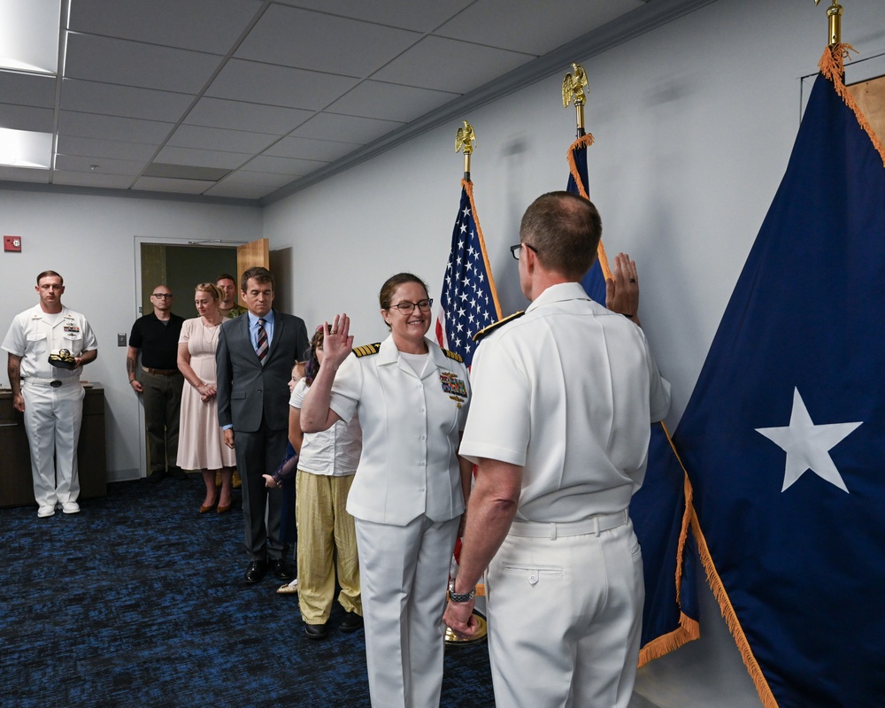 Rear Adm. Erin Acosta Frocking Ceremony