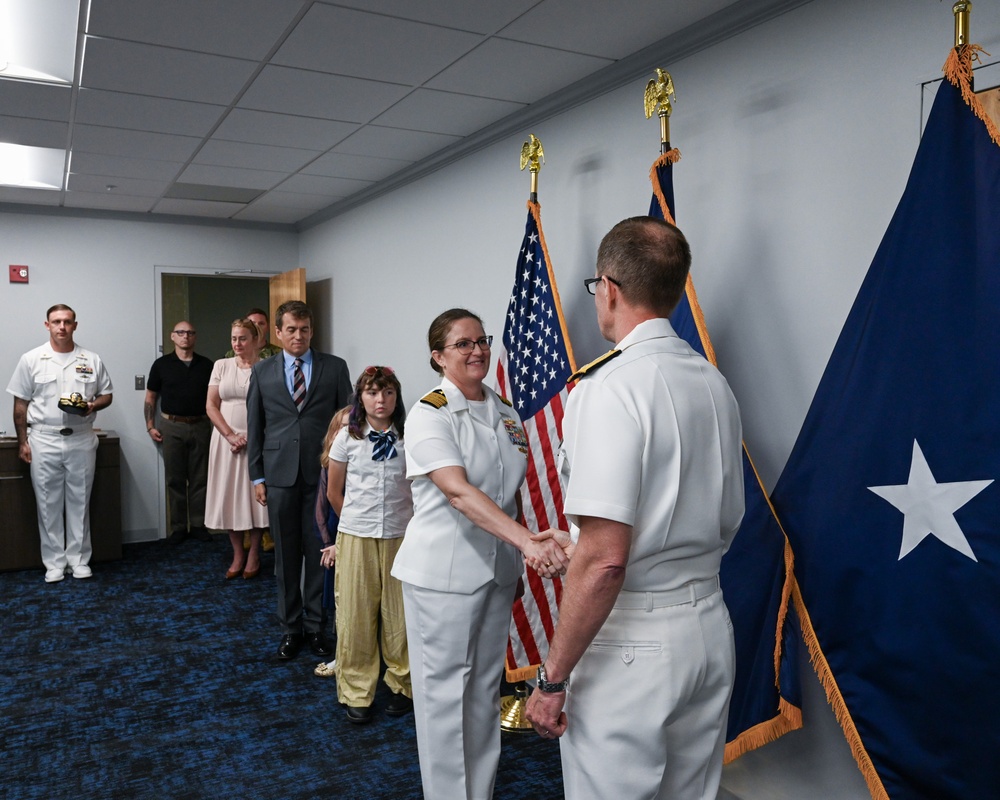 Rear Adm. Erin Acosta Frocking Ceremony