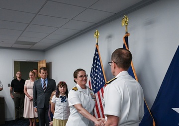 Rear Adm. Erin Acosta Frocking Ceremony