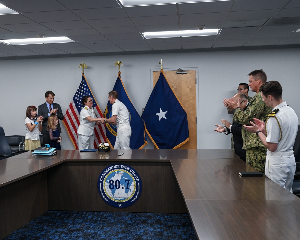 Rear Adm. Erin Acosta Frocking Ceremony