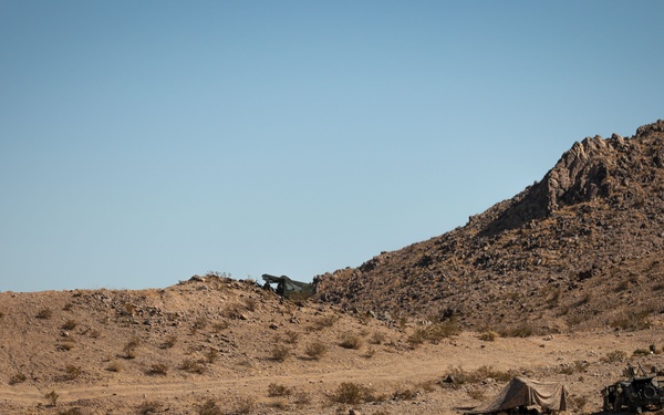 FLARNG at a temporary encampment during NTC
