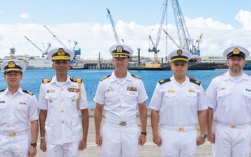 International military officers complete International Shipyard Management Course at PHNSY