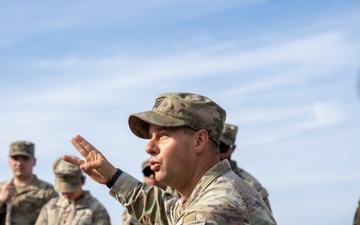 1st Armored Division sustainment Soldiers coordinate logistics for convoy protection