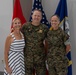 2nd Dental Battalion Commander receives the Fleet Marine Force Badge