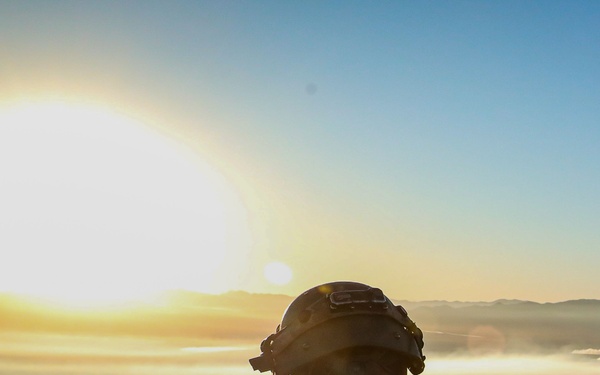 FLARNG Soldier reports incoming convoy at NTC