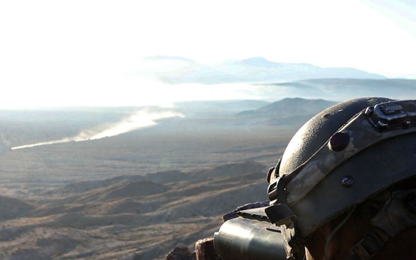 FLARNG Soldier spots enemy convoy at NTC