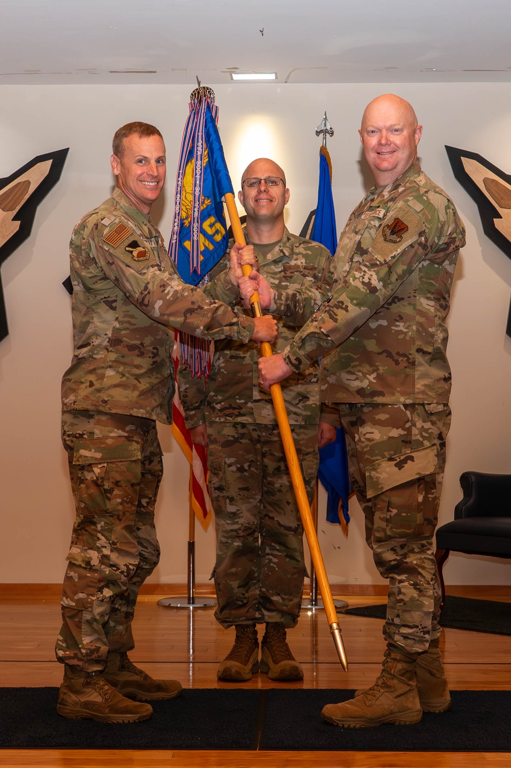 325th MSG Change of Command